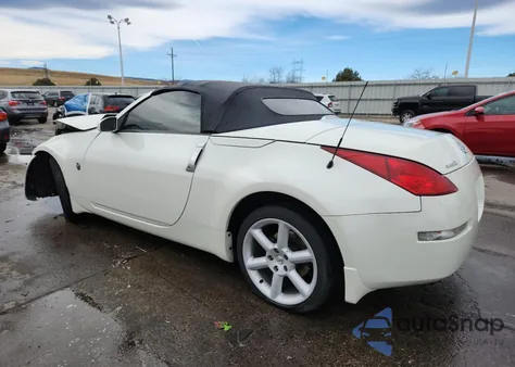 2004 Nissan 350Z Roadster из США, поврежденный, VIN JN1AZ36A64M251828